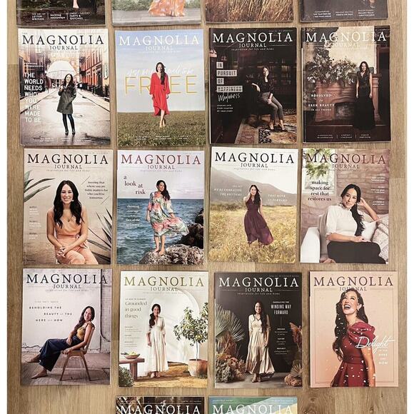 Magnolia Journal Lot of 22 Issues 1-23 Missing #2 Joanna Gaines Fixer Upper EUC - Picture 1 of 7